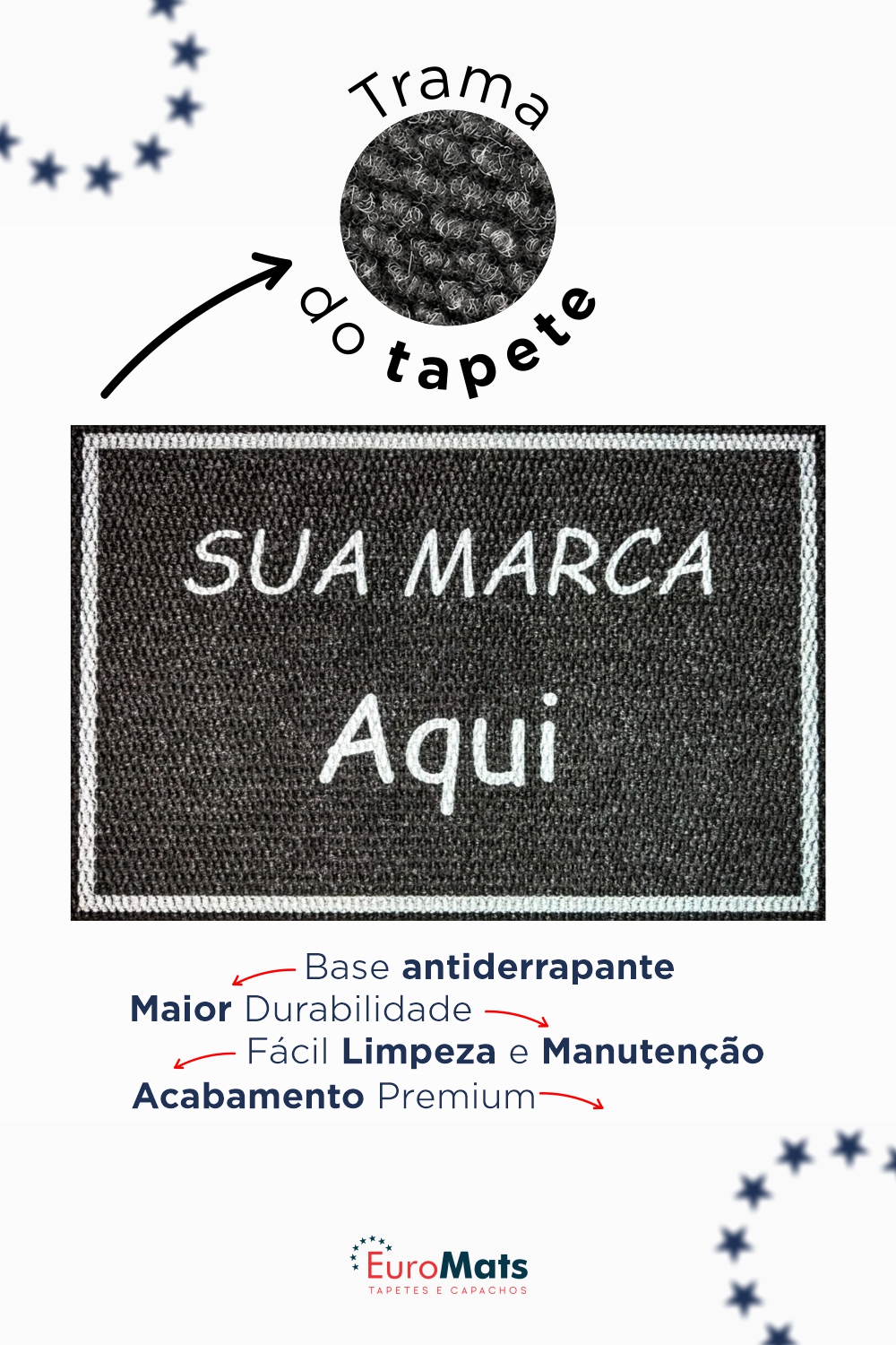 Tapete Profissional Secante Dual Pop Personalizado - Imagem 4